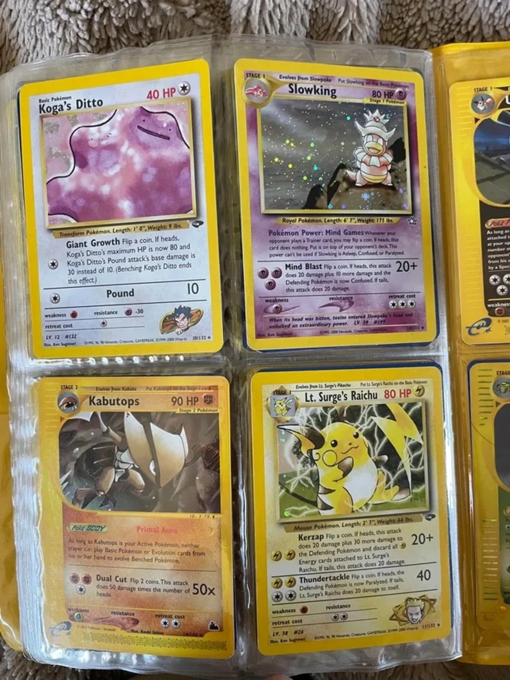 Pokémon Trading Card Lot — Latios, Deoxys, Ho-Oh, Mewtwo charizard gold star